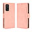 Funda de Cuero Cartera con Soporte Carcasa BY3 para Xiaomi Mi 10T 5G Rosa