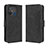 Funda de Cuero Cartera con Soporte Carcasa BY3 para Xiaomi Poco C55 Negro