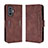 Funda de Cuero Cartera con Soporte Carcasa BY3 para Xiaomi Poco F4 GT 5G Marron