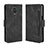 Funda de Cuero Cartera con Soporte Carcasa BY3 para Xiaomi Poco M2 Pro Negro