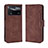 Funda de Cuero Cartera con Soporte Carcasa BY3 para Xiaomi Poco M4 Pro 4G Marron