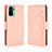 Funda de Cuero Cartera con Soporte Carcasa BY3 para Xiaomi Poco M5S Rosa