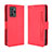 Funda de Cuero Cartera con Soporte Carcasa BY3 para Xiaomi Poco X3 GT 5G Rojo