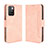 Funda de Cuero Cartera con Soporte Carcasa BY3 para Xiaomi Redmi 10 4G Rosa