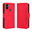 Funda de Cuero Cartera con Soporte Carcasa BY3 para Xiaomi Redmi A1 Plus Rojo