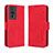 Funda de Cuero Cartera con Soporte Carcasa BY3 para Xiaomi Redmi K60 5G Rojo