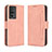 Funda de Cuero Cartera con Soporte Carcasa BY3 para Xiaomi Redmi K60 5G Rosa