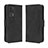 Funda de Cuero Cartera con Soporte Carcasa BY3 para Xiaomi Redmi K60E 5G Negro