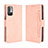 Funda de Cuero Cartera con Soporte Carcasa BY3 para Xiaomi Redmi Note 10T 5G Rosa