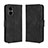 Funda de Cuero Cartera con Soporte Carcasa BY3 para Xiaomi Redmi Note 11R 5G Negro