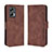 Funda de Cuero Cartera con Soporte Carcasa BY3 para Xiaomi Redmi Note 11T Pro 5G Marron