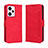 Funda de Cuero Cartera con Soporte Carcasa BY3 para Xiaomi Redmi Note 12 Pro 5G Rojo