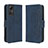 Funda de Cuero Cartera con Soporte Carcasa BY3 para Xiaomi Redmi Note 12S Azul