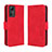 Funda de Cuero Cartera con Soporte Carcasa BY3 para Xiaomi Redmi Note 12S Rojo