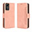 Funda de Cuero Cartera con Soporte Carcasa BY3 para Xiaomi Redmi Note 12S Rosa