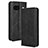 Funda de Cuero Cartera con Soporte Carcasa BY4 para Google Pixel 8a 5G Negro