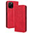 Funda de Cuero Cartera con Soporte Carcasa BY4 para Huawei Enjoy 50z Rojo