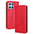 Funda de Cuero Cartera con Soporte Carcasa BY4 para Huawei Honor 70 Lite 5G Rojo