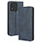 Funda de Cuero Cartera con Soporte Carcasa BY4 para Huawei Honor X5 Azul