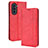 Funda de Cuero Cartera con Soporte Carcasa BY4 para Huawei Nova 10 Pro Rojo