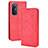 Funda de Cuero Cartera con Soporte Carcasa BY4 para Huawei Nova 9 SE Rojo