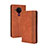 Funda de Cuero Cartera con Soporte Carcasa BY4 para Nokia 5.4 Marron