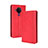 Funda de Cuero Cartera con Soporte Carcasa BY4 para Nokia 5.4 Rojo