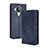 Funda de Cuero Cartera con Soporte Carcasa BY4 para Nokia 7.3 Azul