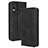 Funda de Cuero Cartera con Soporte Carcasa BY4 para Nokia C22 Negro