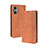 Funda de Cuero Cartera con Soporte Carcasa BY4 para OnePlus Nord N20 5G Marron