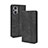 Funda de Cuero Cartera con Soporte Carcasa BY4 para OnePlus Nord N20 5G Negro