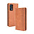 Funda de Cuero Cartera con Soporte Carcasa BY4 para Realme GT Master 5G Marron