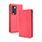 Funda de Cuero Cartera con Soporte Carcasa BY4 para Realme GT Master Explorer 5G Rojo