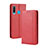 Funda de Cuero Cartera con Soporte Carcasa BY4 para Samsung Galaxy A40s Rojo