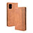 Funda de Cuero Cartera con Soporte Carcasa BY4 para Samsung Galaxy S20 Marron