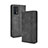 Funda de Cuero Cartera con Soporte Carcasa BY4 para Vivo iQOO 7 India 5G Negro