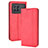 Funda de Cuero Cartera con Soporte Carcasa BY4 para Vivo X Note Rojo