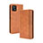 Funda de Cuero Cartera con Soporte Carcasa BY4 para Vivo Y52s t1 5G Marron