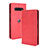 Funda de Cuero Cartera con Soporte Carcasa BY4 para Xiaomi Black Shark 4 5G Rojo