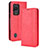 Funda de Cuero Cartera con Soporte Carcasa BY4 para Xiaomi Black Shark 5 5G Rojo