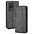 Funda de Cuero Cartera con Soporte Carcasa BY4 para Xiaomi Black Shark 5 Pro 5G Negro