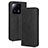 Funda de Cuero Cartera con Soporte Carcasa BY4 para Xiaomi Mi 13 Pro 5G Negro