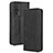 Funda de Cuero Cartera con Soporte Carcasa BY4 para Xiaomi Redmi K60 Pro 5G Negro