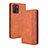 Funda de Cuero Cartera con Soporte Carcasa BY4 para Xiaomi Redmi Note 10 Pro 5G Marron