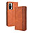 Funda de Cuero Cartera con Soporte Carcasa BY4 para Xiaomi Redmi Note 10 Pro Max Marron