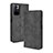 Funda de Cuero Cartera con Soporte Carcasa BY4 para Xiaomi Redmi Note 11 5G Negro