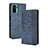 Funda de Cuero Cartera con Soporte Carcasa BY4 para Xiaomi Redmi Note 11 SE India 4G Azul