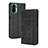 Funda de Cuero Cartera con Soporte Carcasa BY4 para Xiaomi Redmi Note 11 SE India 4G Negro