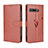 Funda de Cuero Cartera con Soporte Carcasa BY5 para Asus ROG Phone 3 Strix ZS661KS Marron