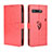 Funda de Cuero Cartera con Soporte Carcasa BY5 para Asus ROG Phone 3 Strix ZS661KS Rojo